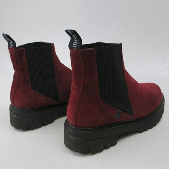 Verbenas Chelsea Suede Leather Women's Fashion Footwear Boots Shoes 38 - Picture 5 of 7